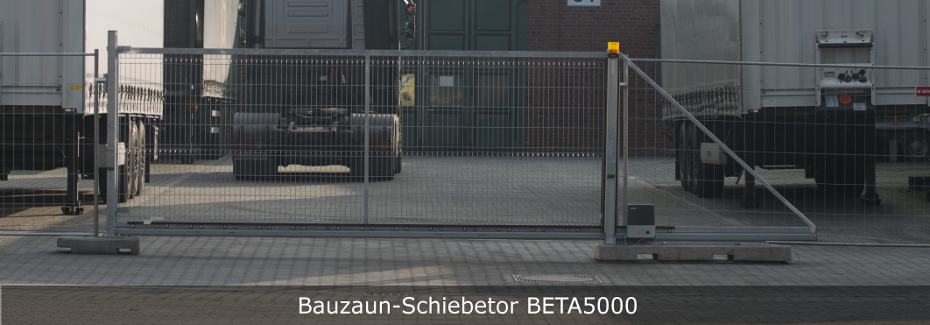 Bauzaun mieten und Kaufen, Zaunanlagen mit und ohne Montage
