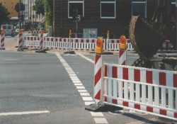 Absperrschranke Kunststoff
